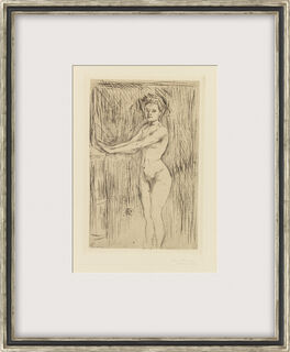 Bild "Modell, seine Hände wärmend" (1896)