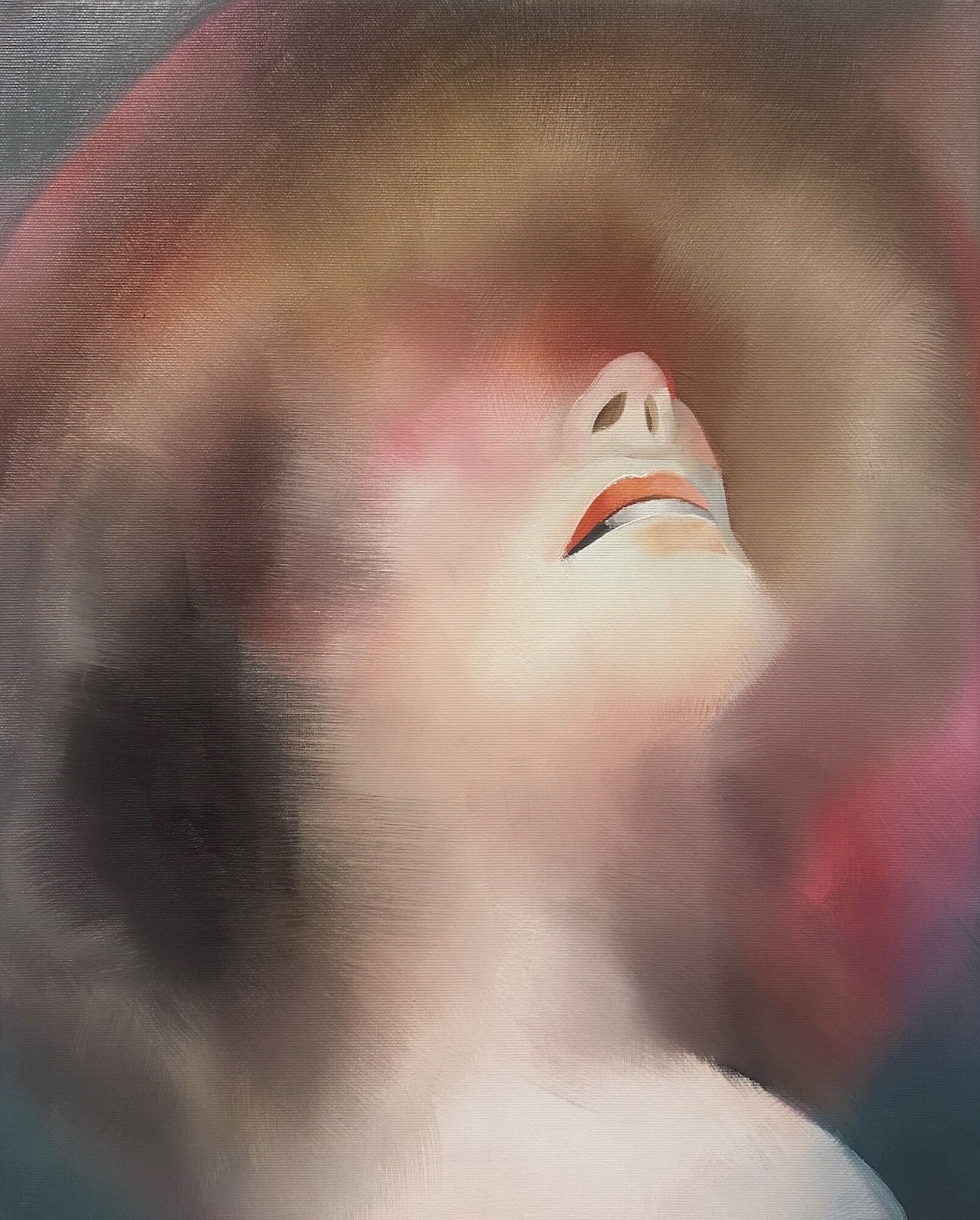 Picture "The Amber Woman" (2026) (Unique piece) by Rhea Standke