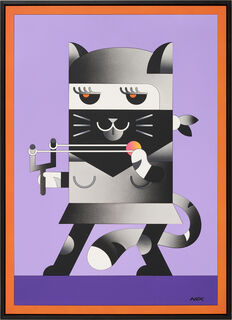 Bild "Cat Nix" (2018) (Unikat)