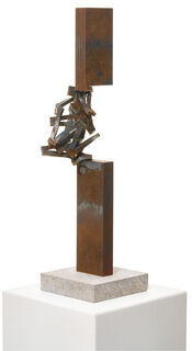 Sculpture "Rotation II (Rust)" (2022) (Unique piece)
