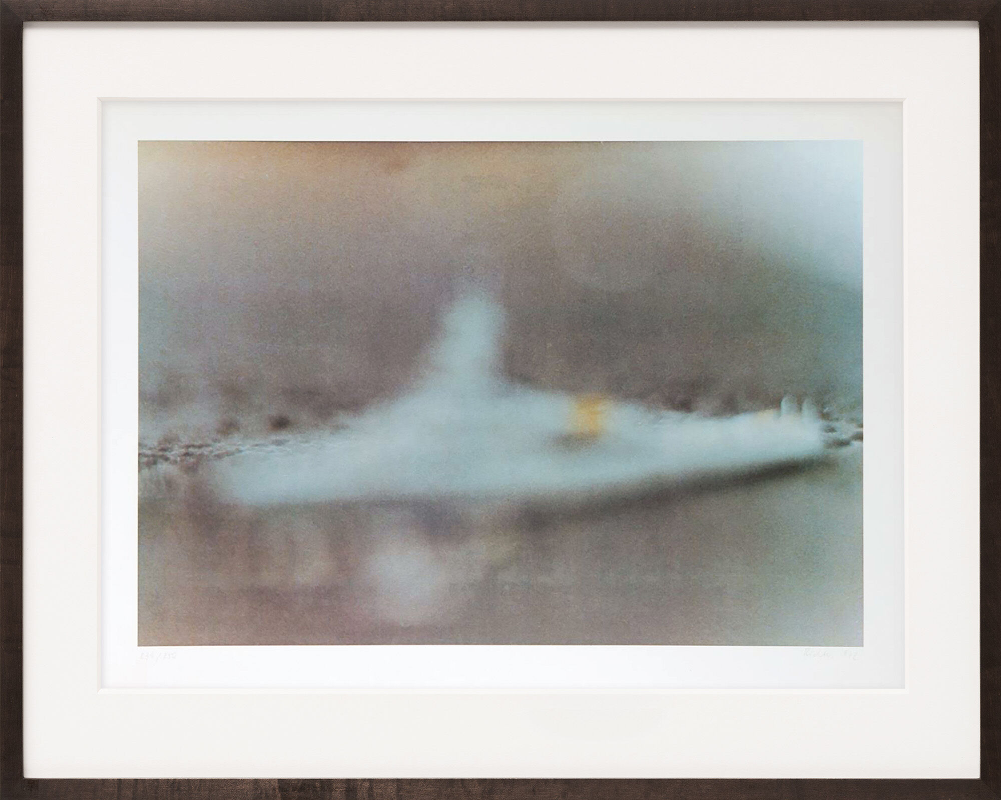Picture "Ship" (1972) by Gerhard Richter