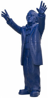 Skulptur "Richard Wagner", signierte Version nachtblau