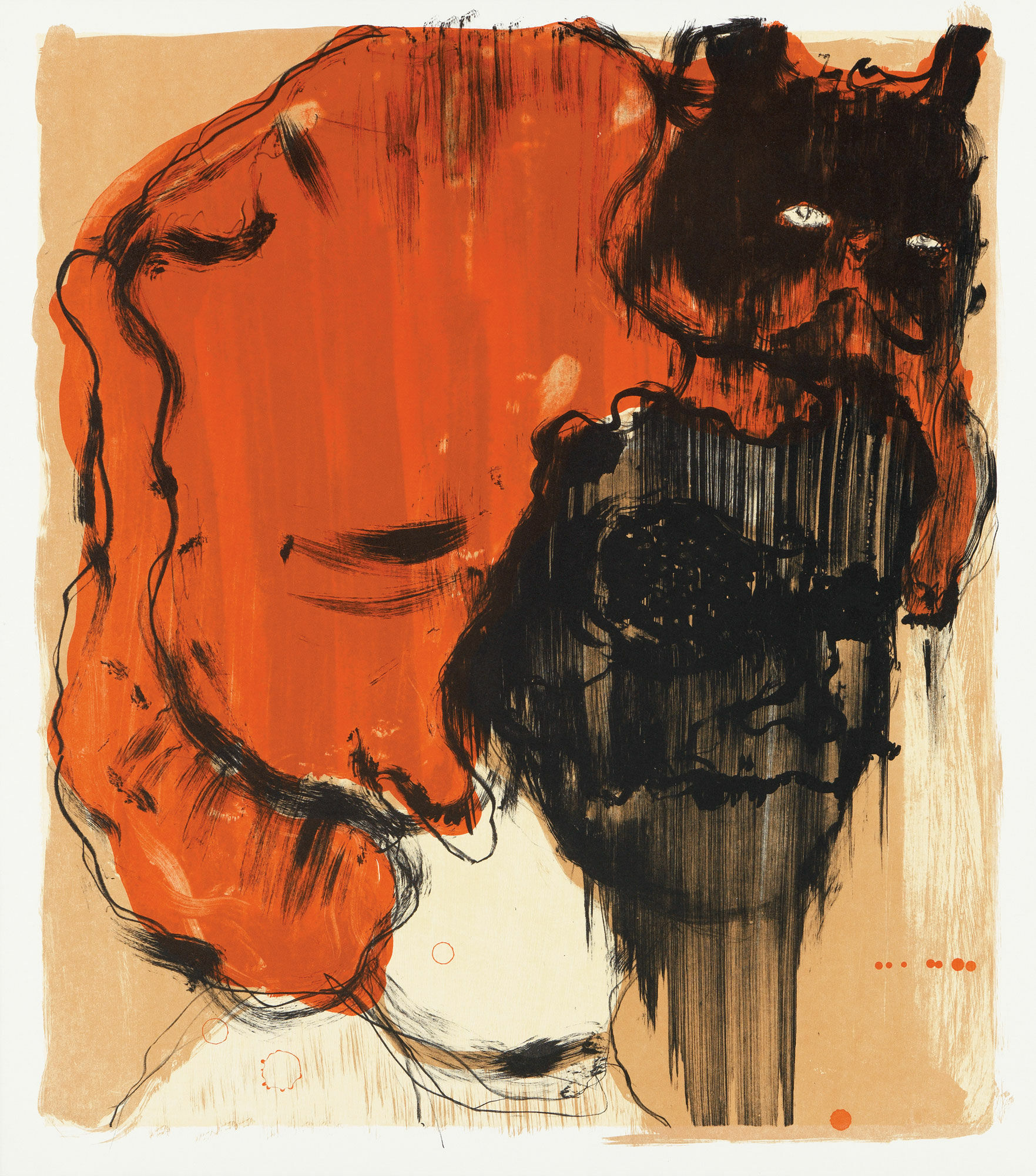 Picture "Untitled (red)" (2013) by Gert & Uwe Tobias