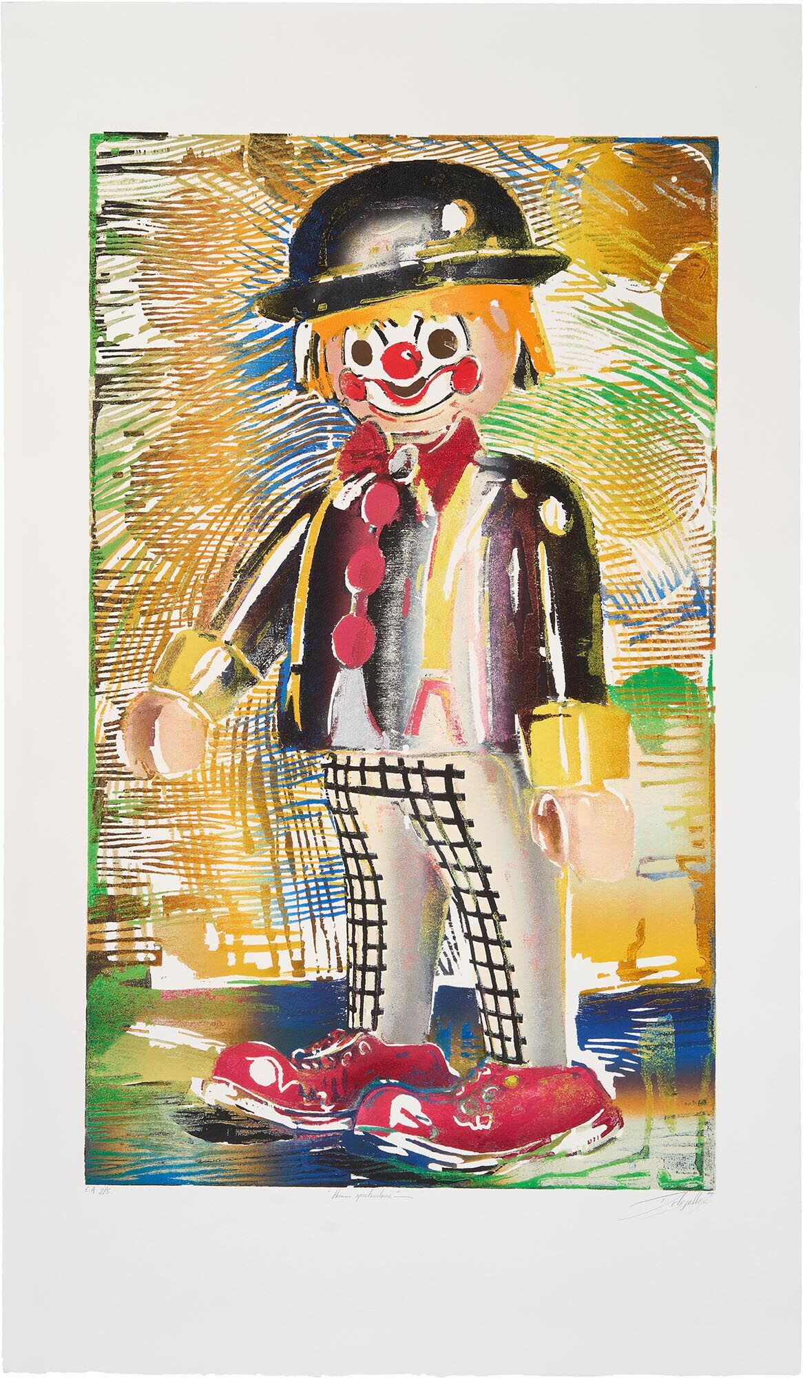 Bild "Homme spectaculaire" von David Delesalle