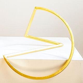 Sculpture "Loop 35 - Gold Edition" (2015)