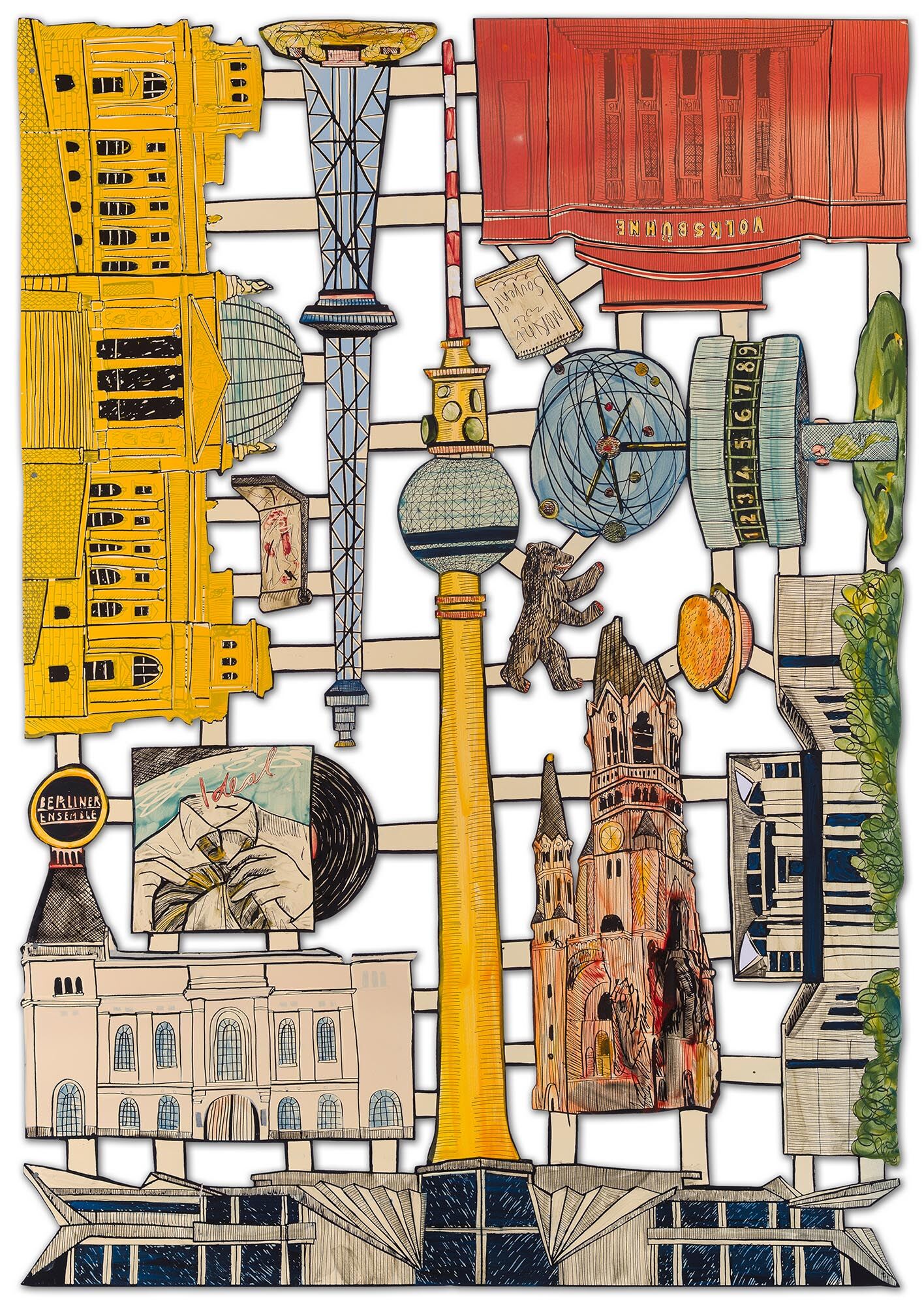 Object "Souvenir - Tableau II" (2026) (Unique piece) by Moritz Götze