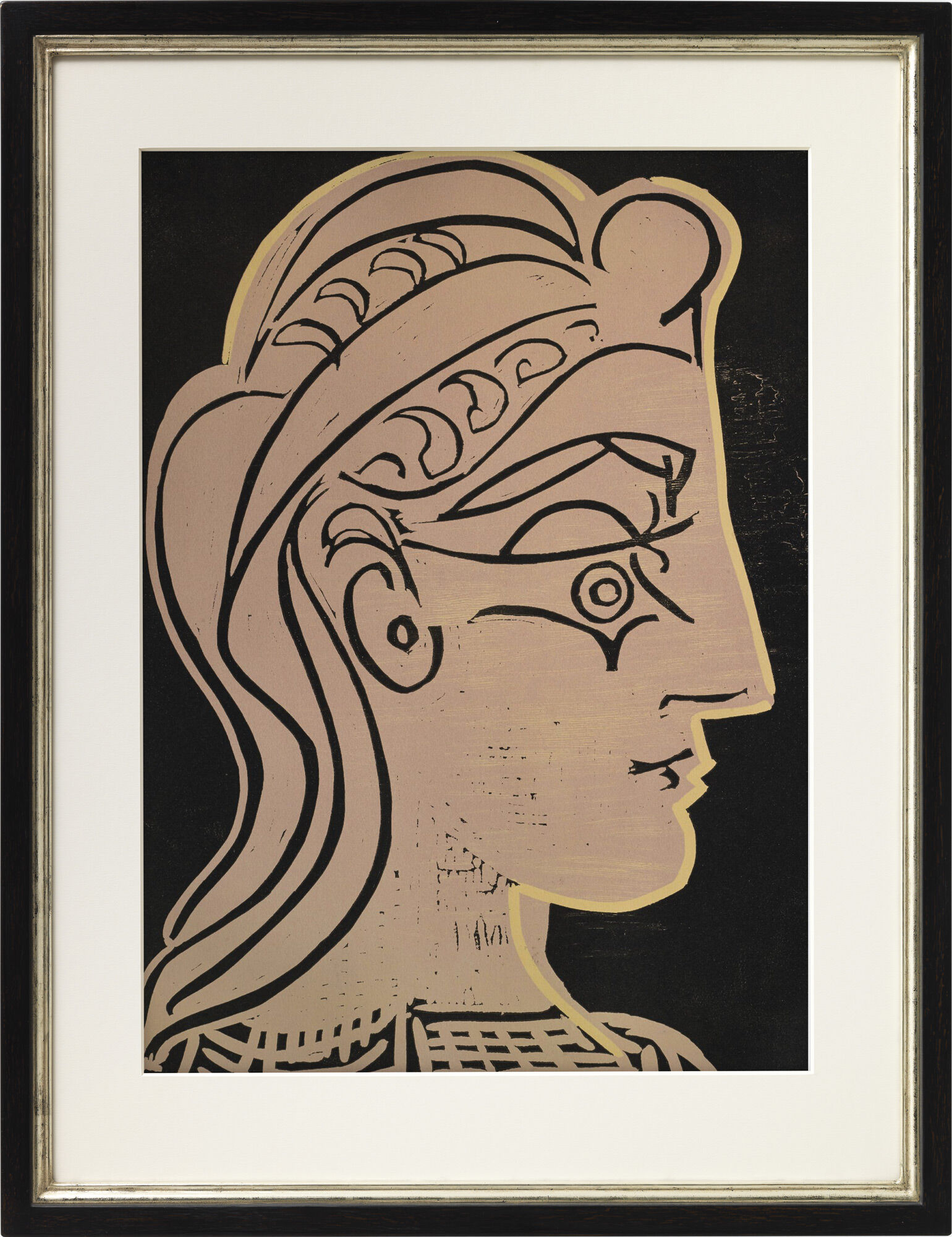 Bild "Tete de Femme de profil" (1952) von Pablo Picasso