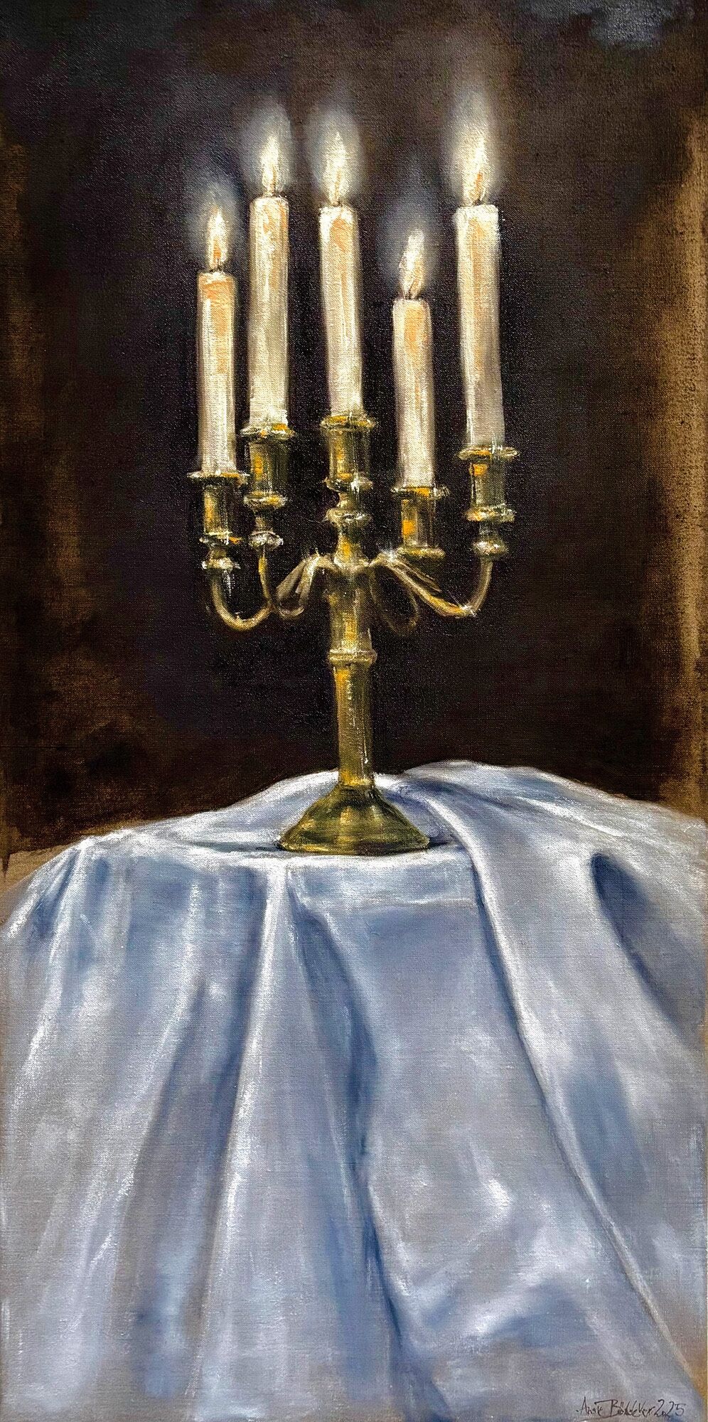 Picture "Keep on shining" (2025) (Unique piece) by Anne Böddeker