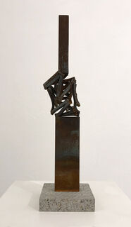 Skulptur "Drehung XVI" (2020), Stahl