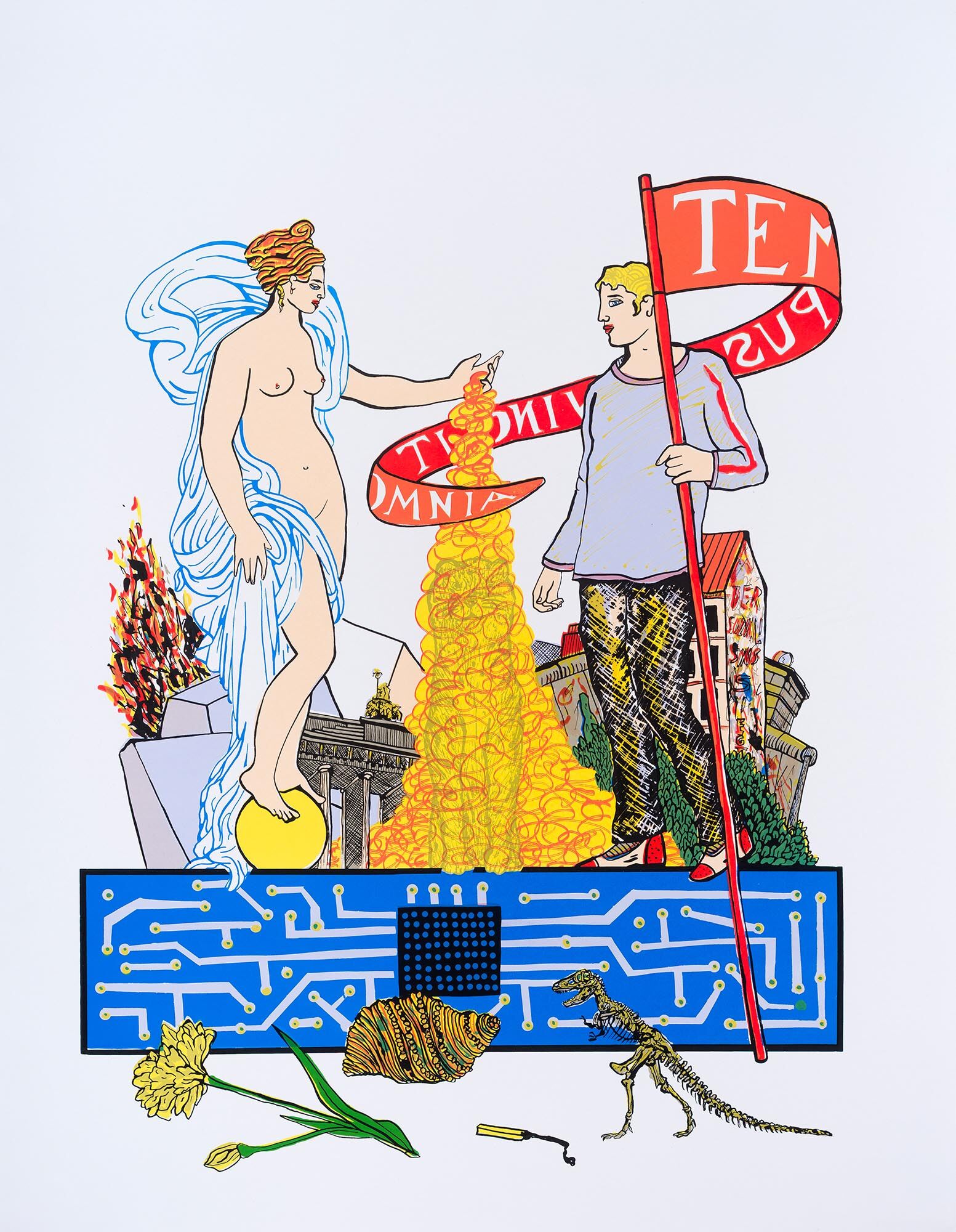 Bild "Tempus vincit omnia" (2026) von Moritz Götze