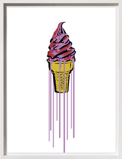 Bild "Pink Glitter Icecream" (2015) von ELIOT theSuper