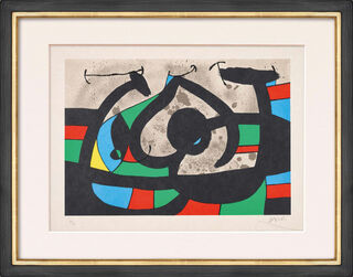 Bild "Le lézard aux plumes d’or" (1971) von Joan Miró