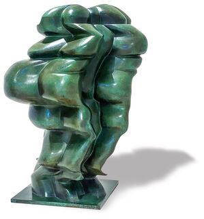 Skulptur "Head" (2015), Bronze