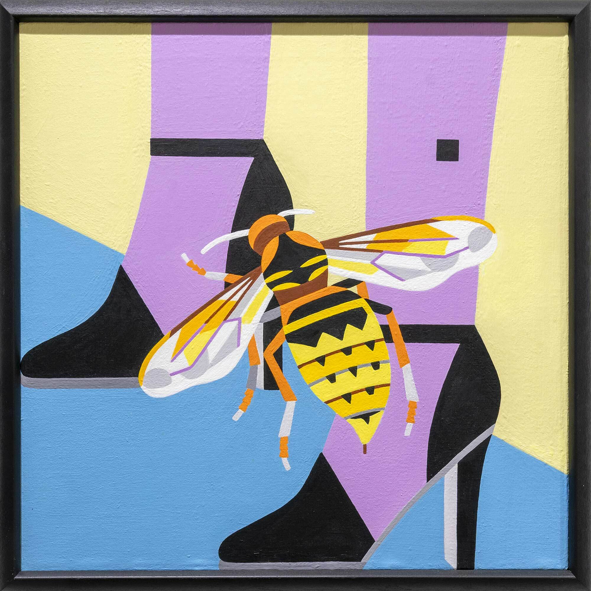 Picture "Approach of Hornets - Tatoo and I Can’t Wear Them Anymore" (2019) (Unique piece) by Rissa