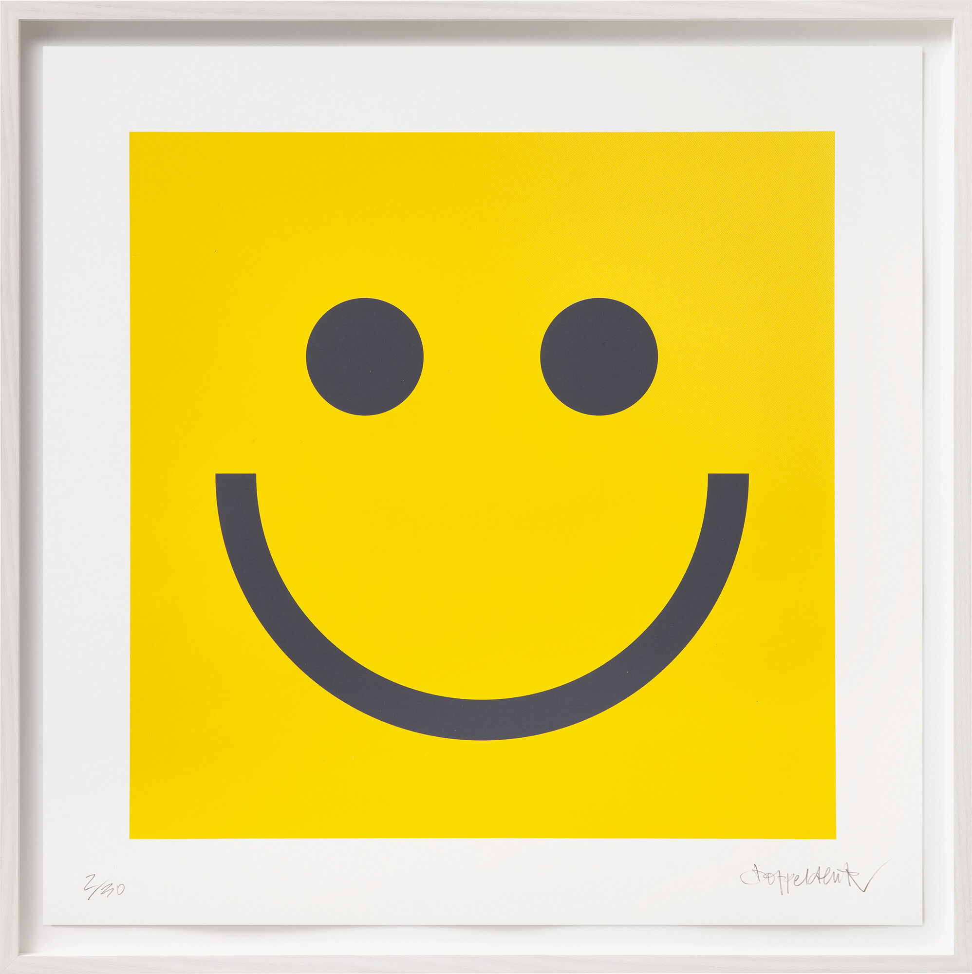 Picture "Smilie" (2023) by Doppeldenk