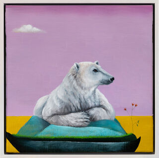 Picture "Series Hopefulness | Polar Bear" (2023) (Unique piece)