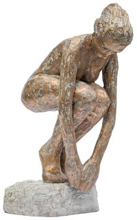 Skulptur "Springerin II" (2024), Bronze
