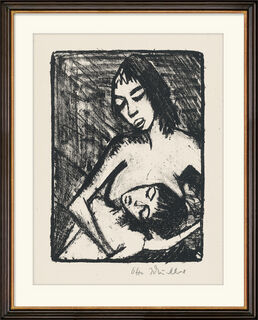Bild "Mutter und Kind 2 (kleine Fassung)" (1920)