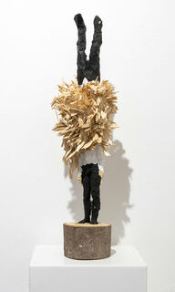 Sculpture "Untitled" (2023) (Unique piece), wood
