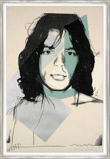 Bild "Mick Jagger (FS.2 138)" (1975) von Andy Warhol