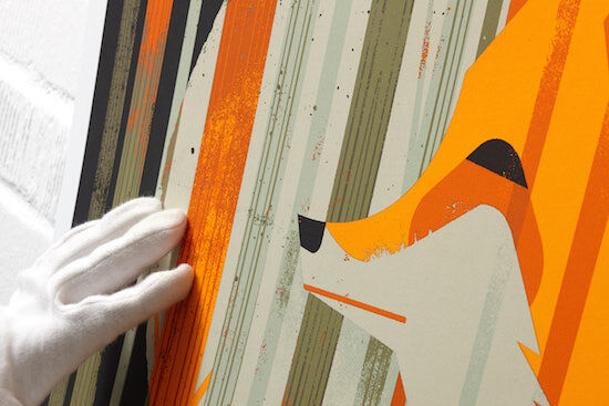Tableau "Fox" (2015) de Dieter Braun