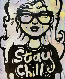 Bild "Stay Chill" (2024) (Unikat) von Ewen Gur