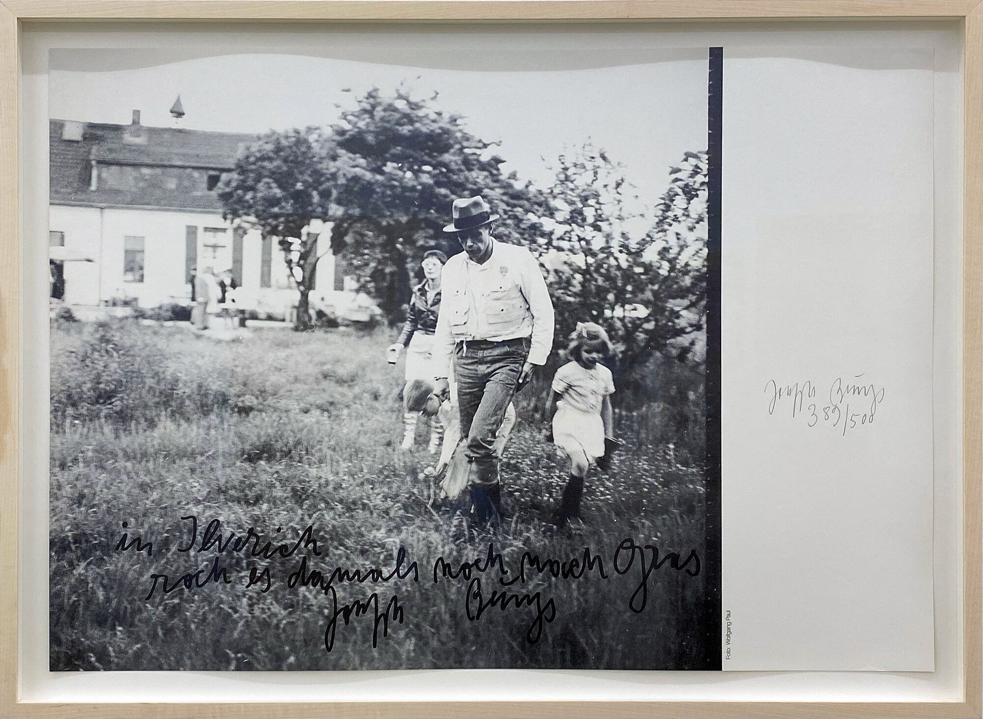 Bild "In Ilverich roch es damals noch nach Gras" (1981) von Joseph Beuys