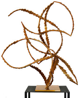 Skulptur "Ikarus Gold" (2019) (Unikat)