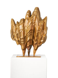 Skulptur "In Frequencies" (2020) (Unikat), Bronze