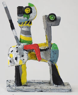 Sculpture "Little Don Quixote" (2024) by Menno Fahl