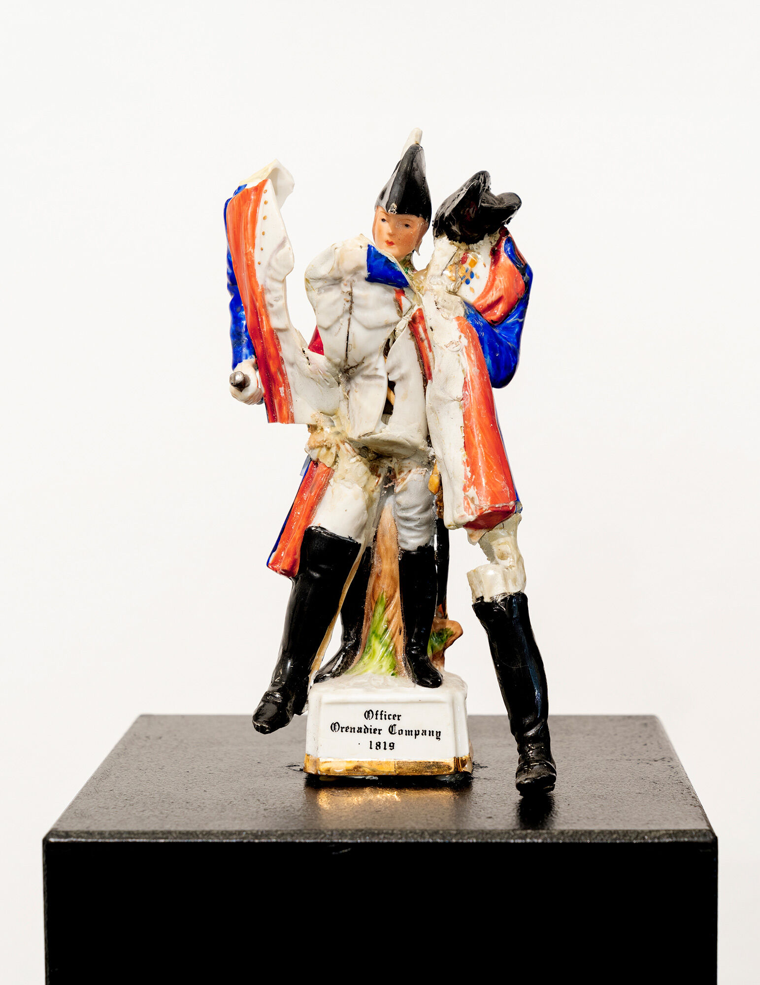 Sculpture "Officer Grenadier Company 1819" (2018) (Unique piece) by Justine Otto