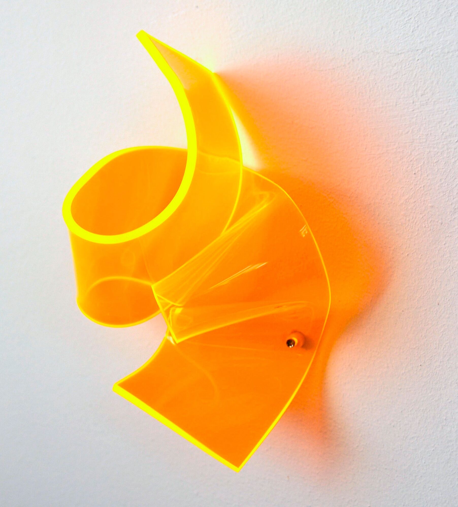 Object "Squiggle Orange I" (2026) (Unique piece) by Selcuk Dizlek