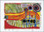 964 LA PALIZZATA,DER ZAUN - DAS KLEINE SCHÖNHEITSHINDERNIS, FENCES- THE SMALL BARRIER OF BEAUTY, LA PETITE BARRIERE DE BEAUTE - CLOTURES (1997) (screenprint)