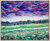 Picture "Marsh Meadows and Clouds" (1984) (Unique piece)