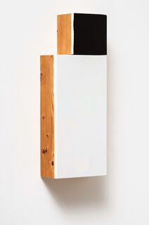 Wall object "Penguin" (1992) by Imi Knoebel
