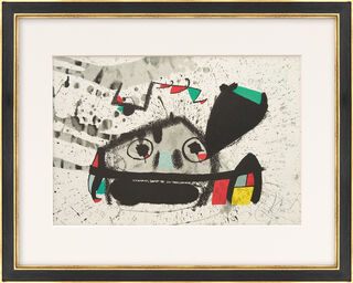 Bild "Barcelona II (Un camí compartit)" (1975) von Joan Miró