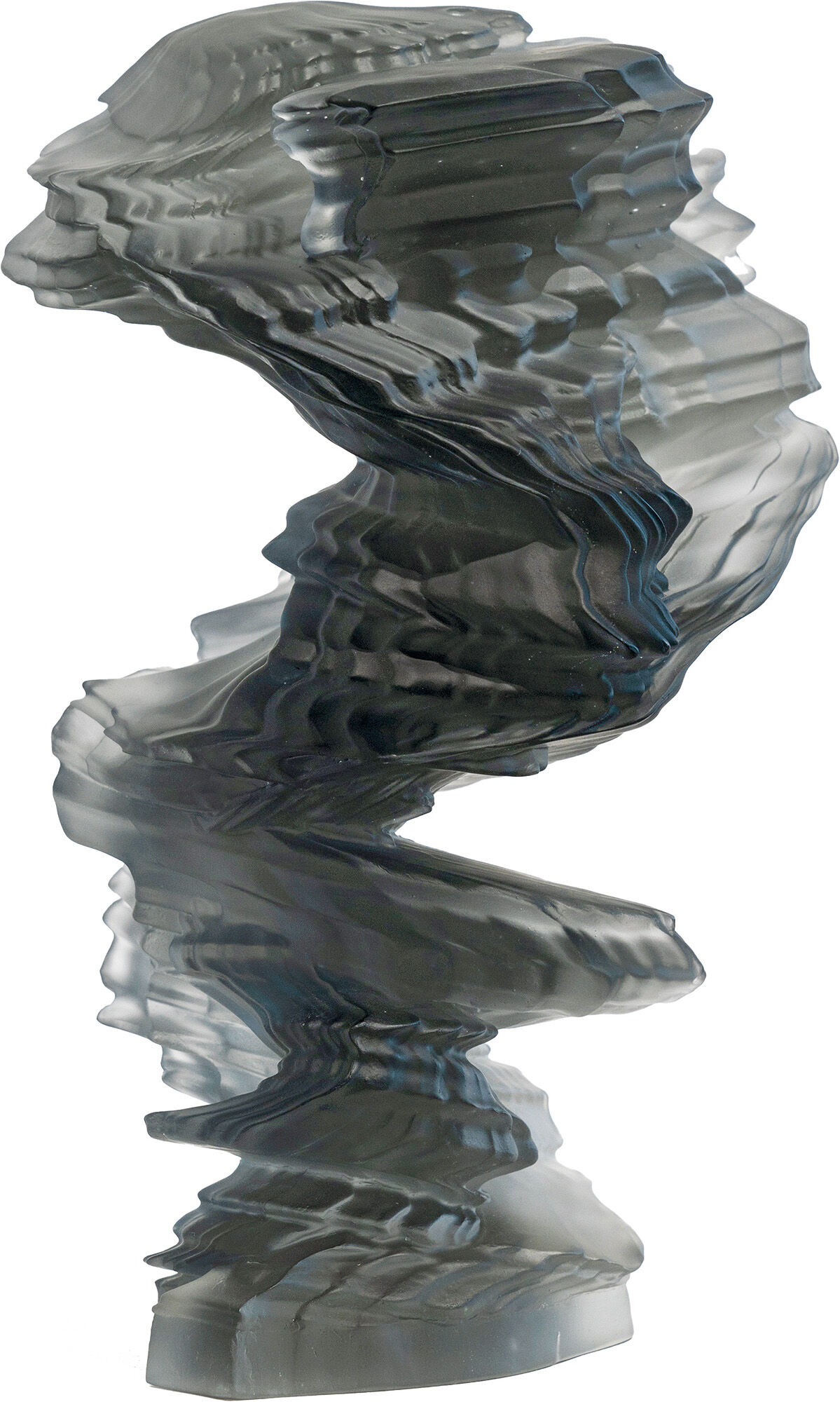 Skulptur "Stacks Grey" (2020), Glas von Tony Cragg