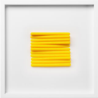 Bild "Coming back to White (yellow version)" (2023) (Unikat)