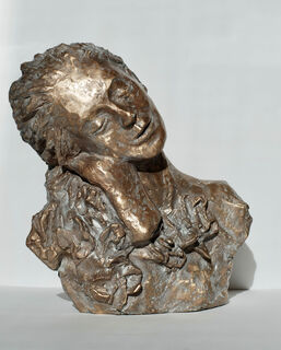 Sculpture "Dreamer" (2023), bronze