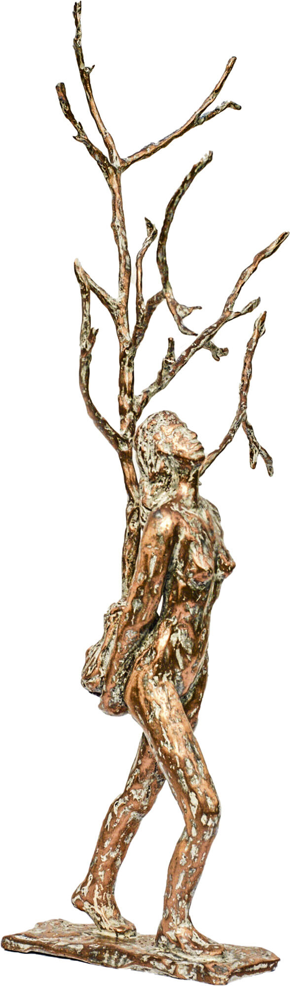 Objekt "Die Baumtänzerin" (2020), Bronze von Dagmar Vogt