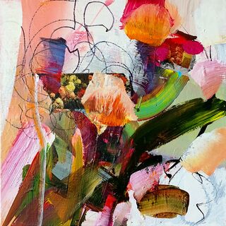 Picture "New Day" (2025) (Unique piece) by Birgit Fechner