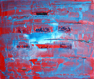 Picture "Red-Blue" (2014) (Unique piece)