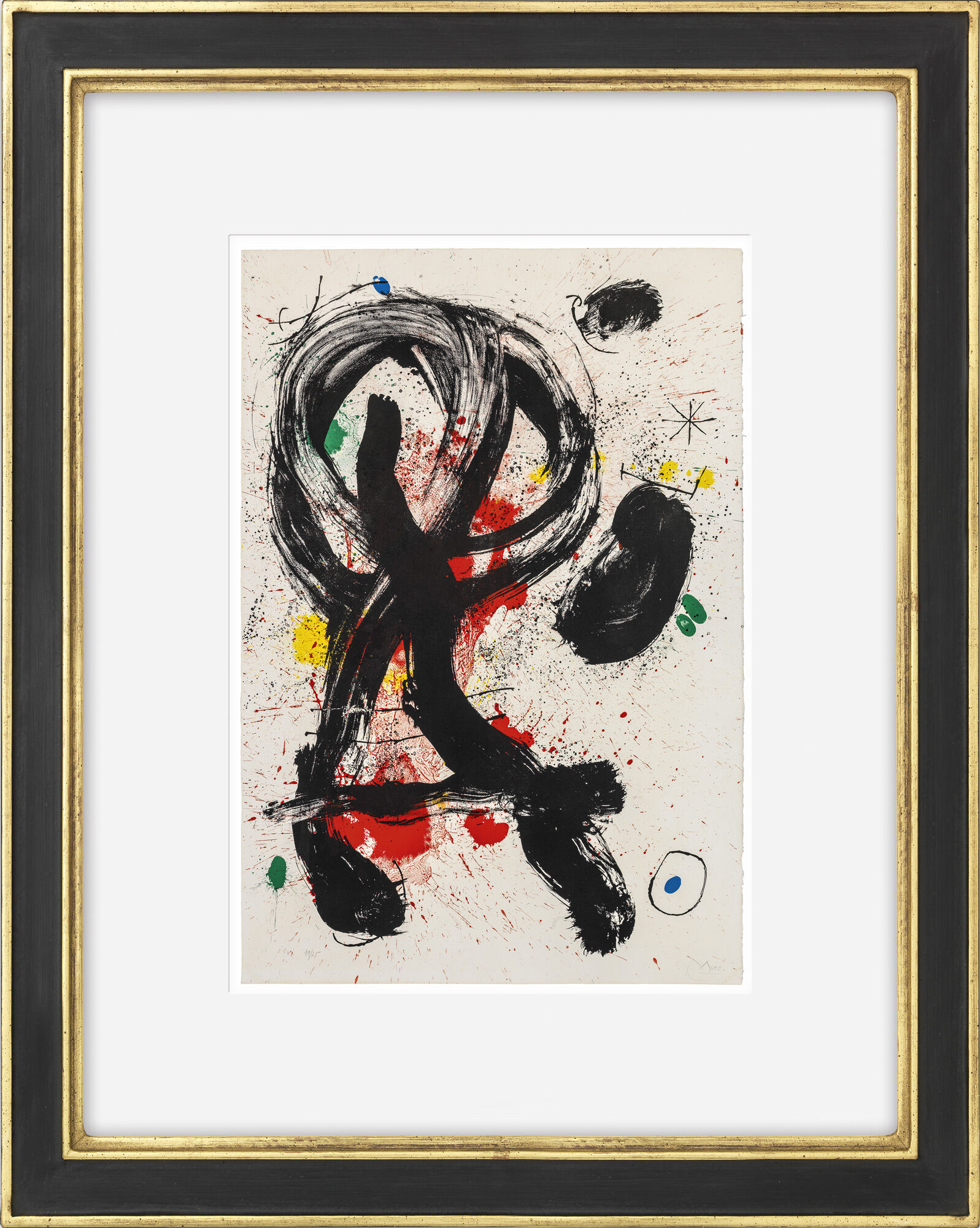 Picture "Le Vendangeur (Winegrower)" (1964) by Joan Miró