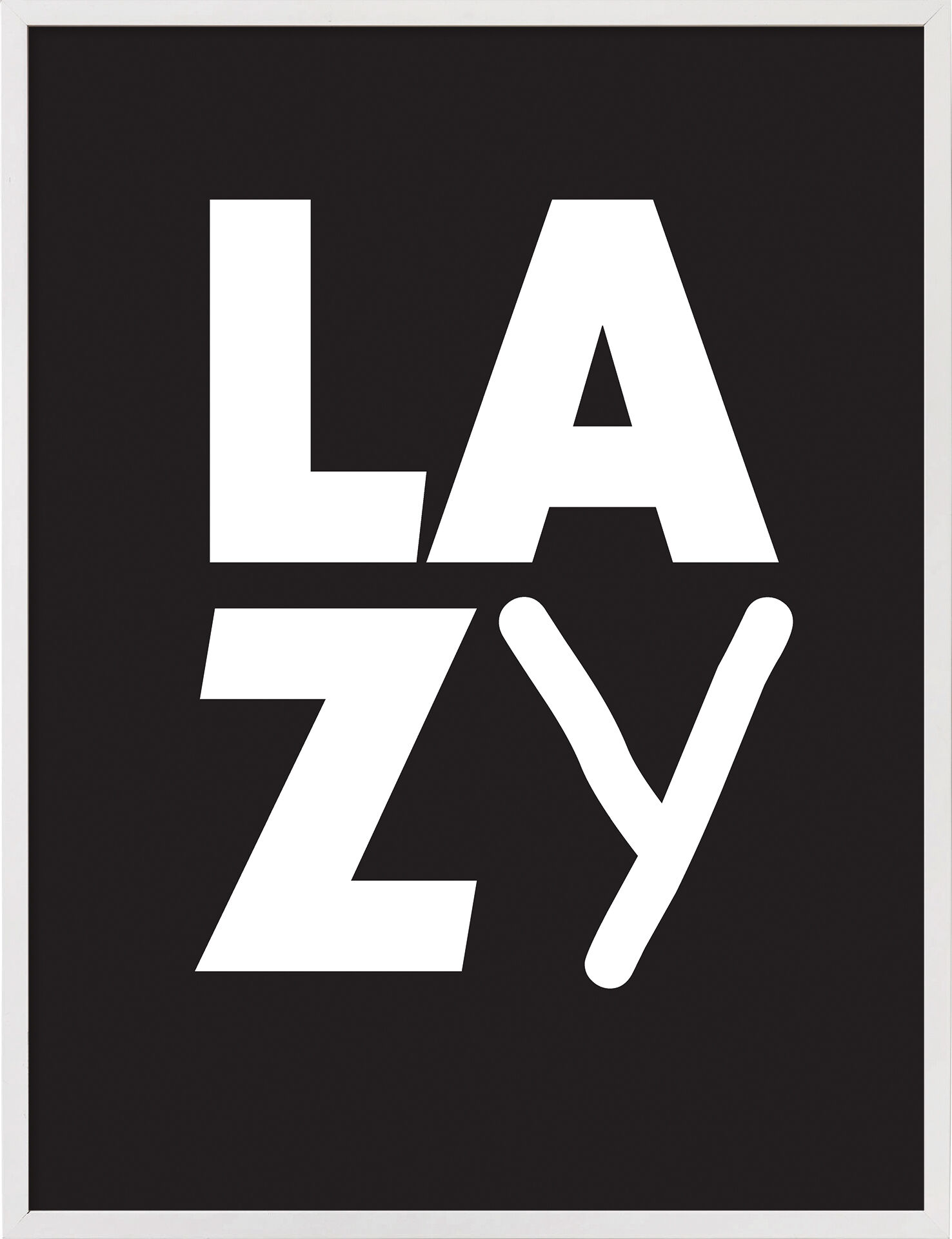 Picture "Lazy" (2016) by Donnie O'Sullivan