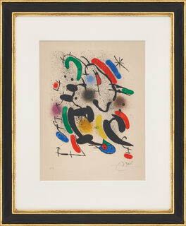 Bild aus der Serie "Joan Miró Lithographe I. (No. 2)" (1972) von Joan Miró