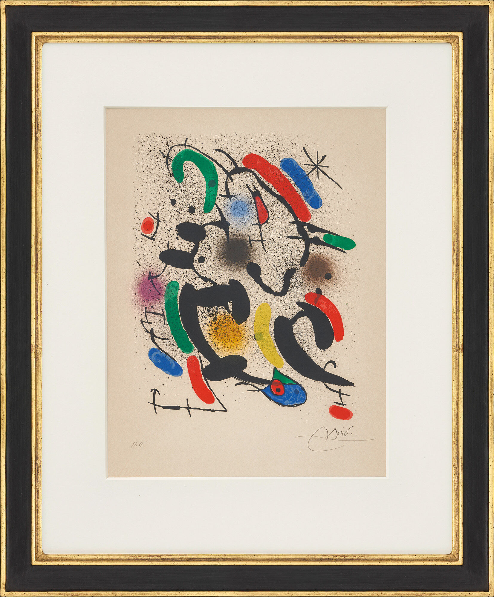 Bild aus der Serie "Joan Miró Lithographe I. (No. 2)" (1972) von Joan Miró