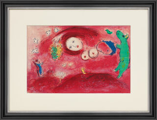 Bild "Frühjahrswiese" (1960/61) von Marc Chagall
